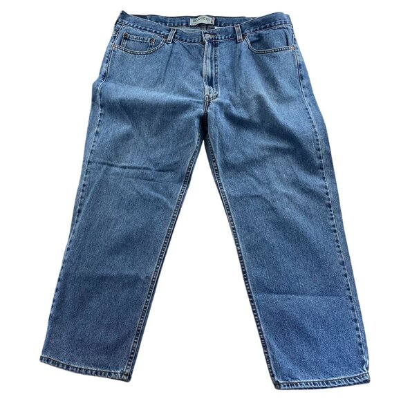 Vintage Levi's Men's 550 Jeans Size 44x30 Relaxed Fit Straight Denim Casual Blue - Picture 1 of 15